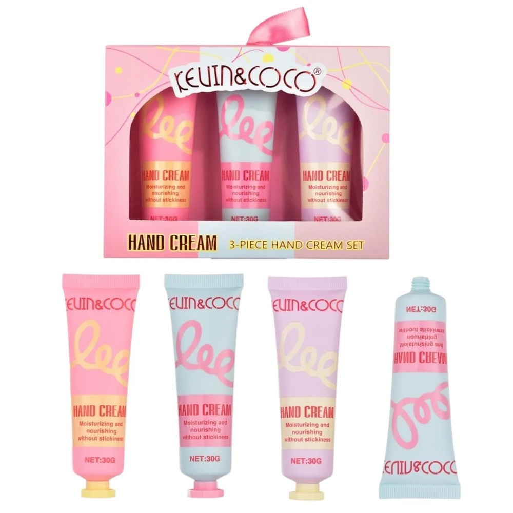 Kevin & Coco Hand Cream Set - 3 Mini Creams NEW